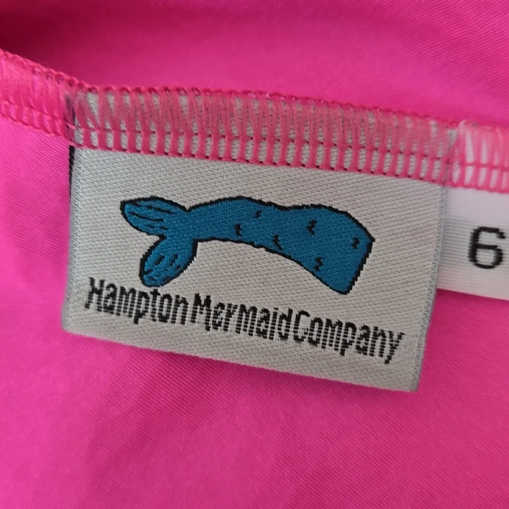 Hampton Mermaid Co. Pink Mermaid Tail, Girls 6, Great Condition